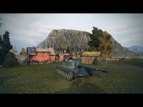 AMX CDC - 1 vs 4 - 5k Damage