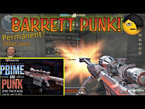 New Prime and Punk 2nd Package Barrett M82A1-Born Beast Punk |CrossFire Philippines| MonarchZombieV4