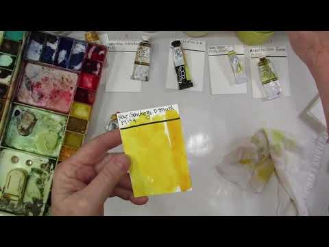 Swatches: All of My Yellows