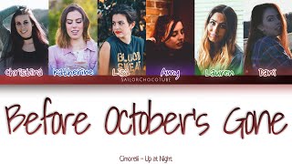 Cimorelli - Before October&#39;s Gone (Color Coded Lyrics)