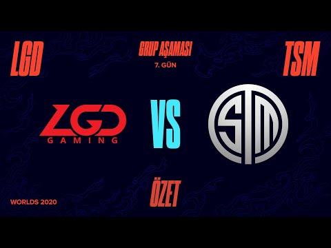 LGD Gaming ( LGD ) vs TSM Maç Özeti | Worlds 2020 Grup Aşaması 7. Gün
