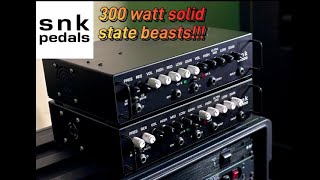 Video thumbnail for Two amp demos in one! SNK VH300 VS. SS300!!! by Rigs of Death Metal