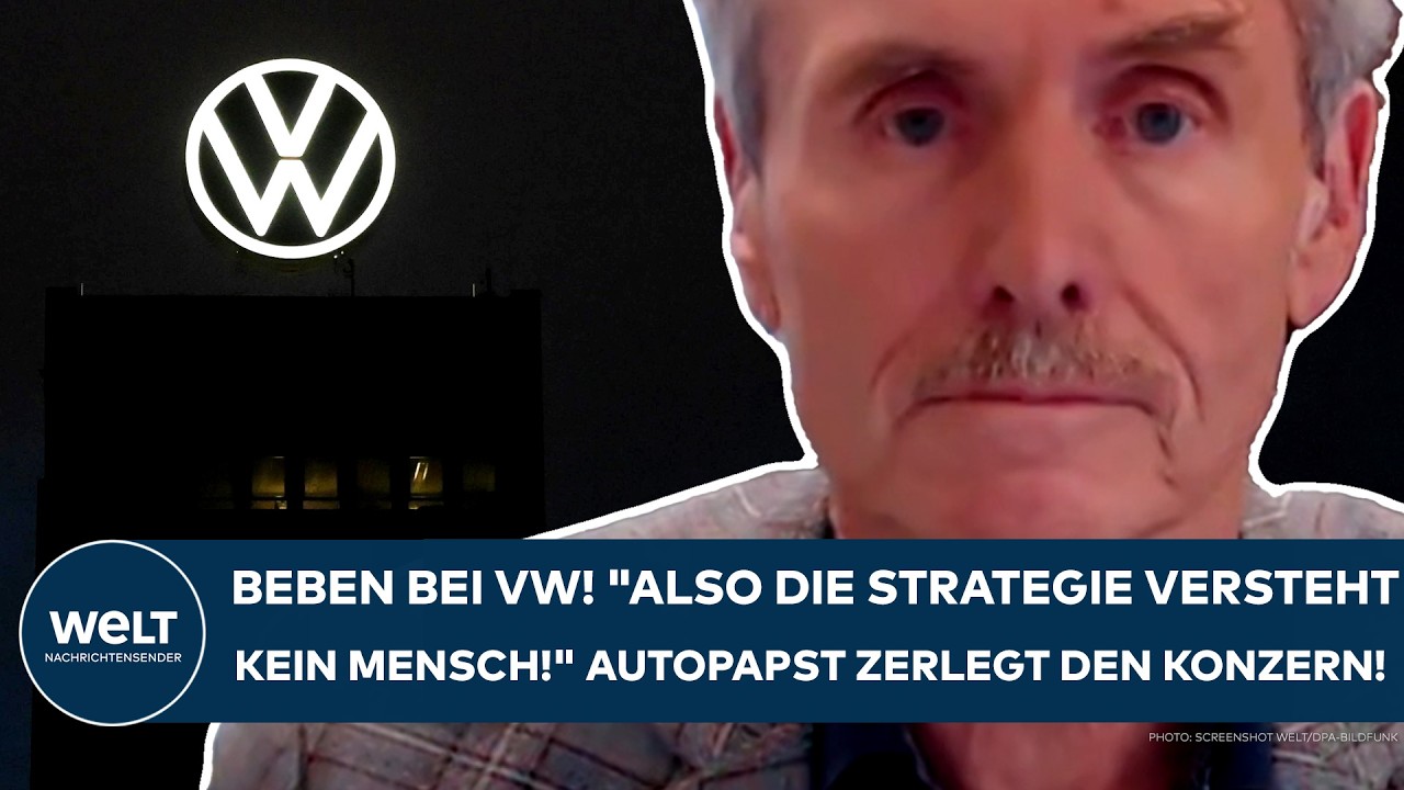 VOLKSWAGEN: Beben bei VW! "Also die Strategie versteht kein Mensch!" Autopapst zerlegt den Konzern!