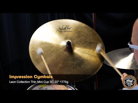 MW-Vintage.pl - Impression Cymbals Leon Collection Thin Mini Cup SC 22” 1775g 4K