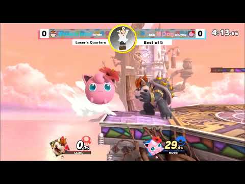 CLEAR! #14 - Losers Quarters: BlatantLizard (Bowser) vs ACU | MDog ( Jigglypuff, King K Rool)