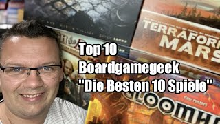 Die besten 10 Spiele - gelistet auf BGG 2021 - Alle Infos zu den Brettspielen in Kürze!