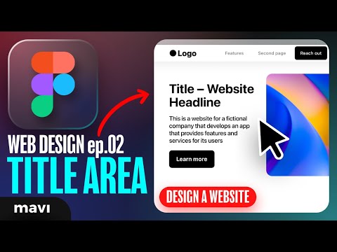 Design a WEBSITE IN FIGMA ep 01 The HEADER MENU