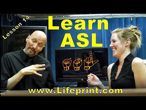 Start Learning American Sign Language ASL Lesson 01 ASLU Dr Bill https Lifeprint com