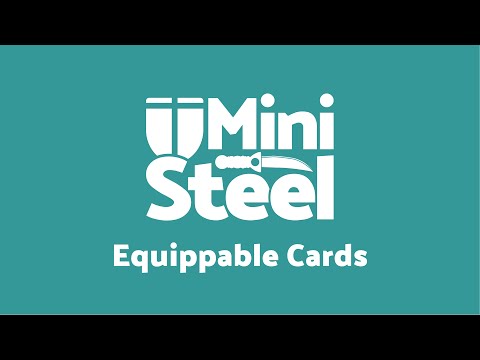 MiniSteel Equippable Cards