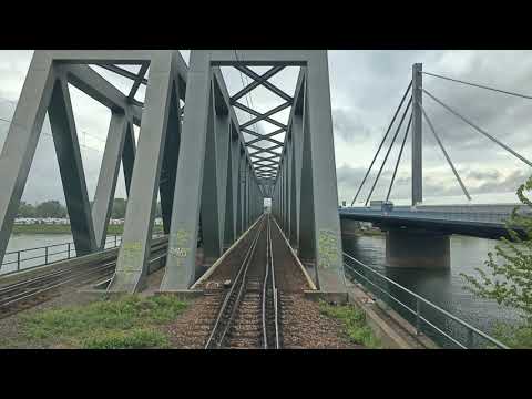 Einar zeigt Bahnstrecken: Karlsruhe - Wörth - Germersheim - Oggersheim