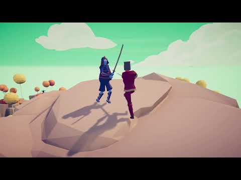 TABS | Squire Vs Samurai!! | Epic Battle!!! | 1v1 |