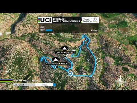 UCI World Championships Kigali Rwanda 2025 - Men Elite Road Race