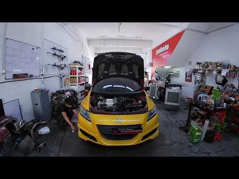 Yellow CR-Z K-Swap Done