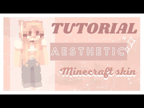 AESTHETIC Minecraft skin TUTORIAL | Speedpaint