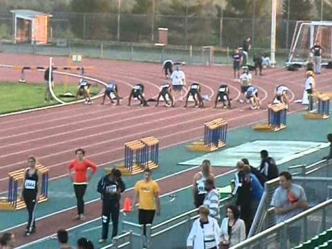 Men 100m Final Canada Games Trials (QC)