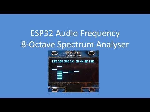 Tech Note 077 - ESP32 8-Octave Audio Spectrum Display