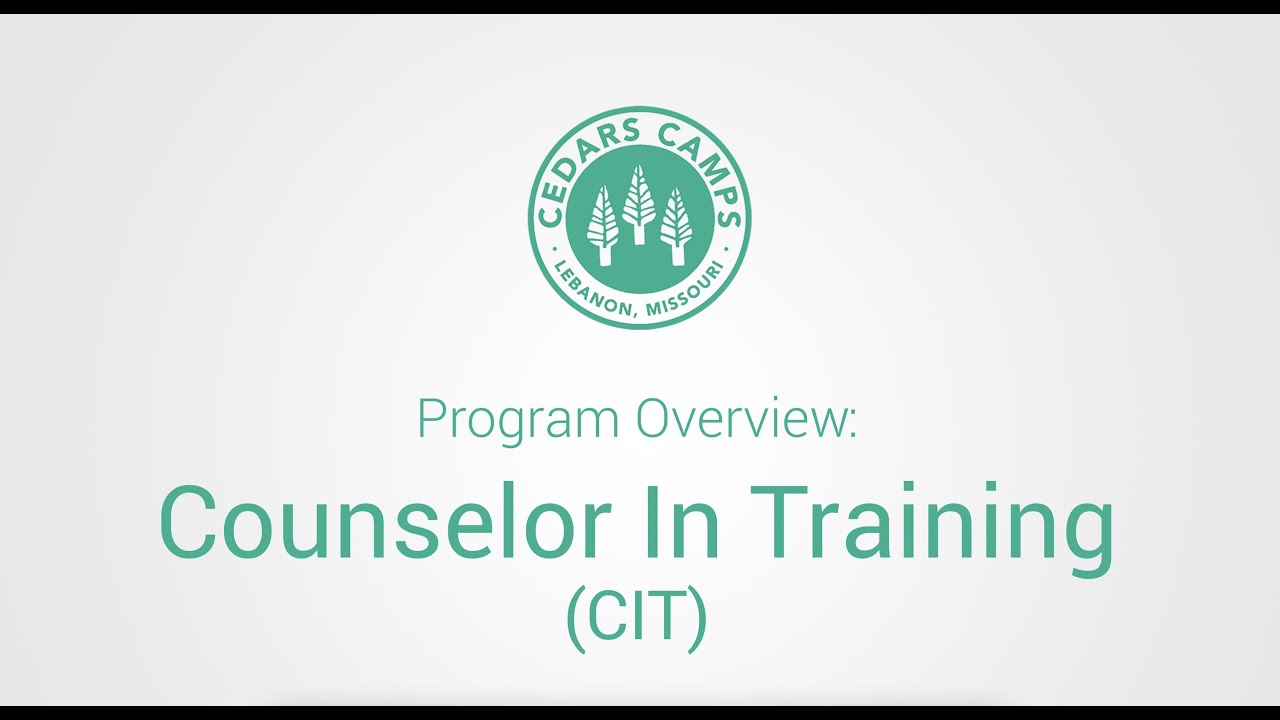 Program Overview: CIT