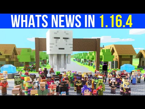 Whats New In Minecraft 1.16.4 Java Edition?