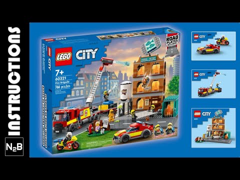 LEGO 60321 instructions - City - Fire Brigade
