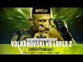 UFC 325 LIVE VOLKANOVSKI VS LOPES 2 LIVESTREAM FULL FIGHT COMPANION