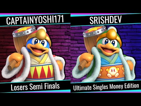 CaptainYoshi (Dedede) vs Srishdev (Dedede) - SSB India December 2
