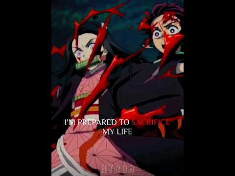 I'm prepared to sacrifice my life | Nezuko 😢✨️ #demonslayer #kny #kimetsunoyaiba