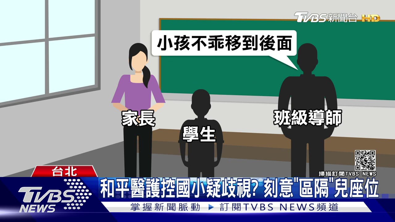 家長控國小疑歧視！得知學生是和平醫護兒　刻意「隔座位」