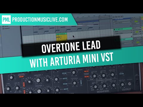 Analog Lead Sound Overtones with Arturia Mini V3 and Ableton Live (Melodic Techno Start To Finish)