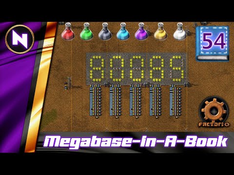 How To Build A DIGITAL DISPLAY | #54 | Factorio Megabase-In-A-Book Lets Play