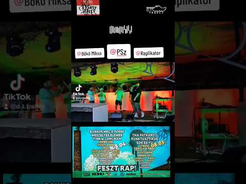 Feszt Rap 08.04. Bökő, Raplikator, PSz, D.T.FRANCY