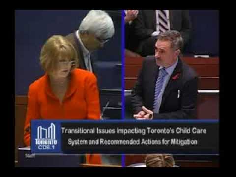Child Care Debate at City Council - Anthony Perruzza