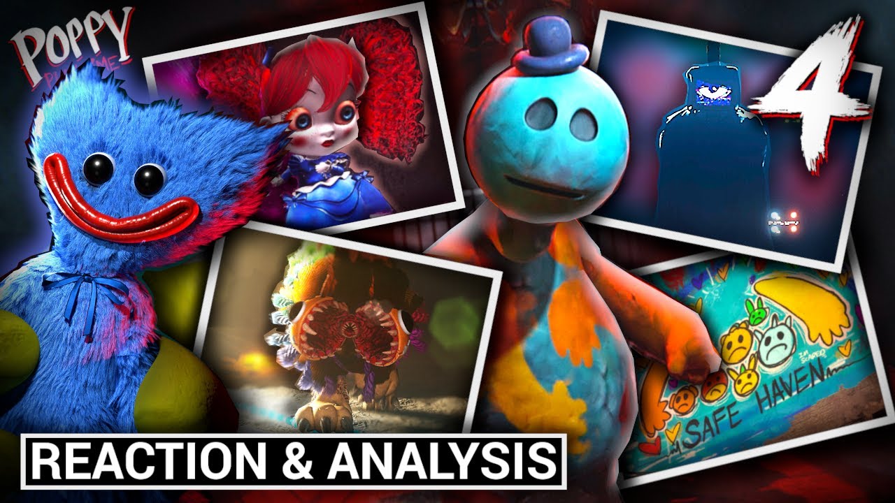Poppy Playtime: Chapter 4 - Launch Trailer (Reaction & Analysis)