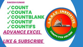 COUNT SERIES@MS Excel