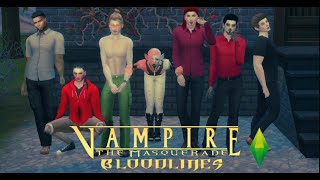 [Create A Sims: Sims 4] Vampire: The Masquerade- Bloodline (7 Clan) Male