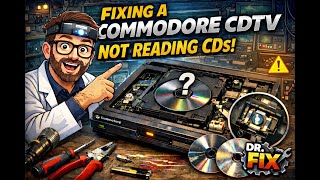 Commodore CDTV Won’t Read CDs? Laser Adjustment & Repair Explained