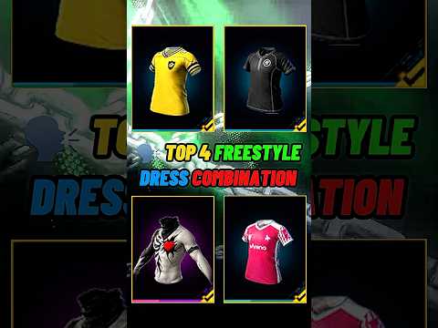 TOP 4 FREESTYLE DRESS COMBINATION 🔥💀