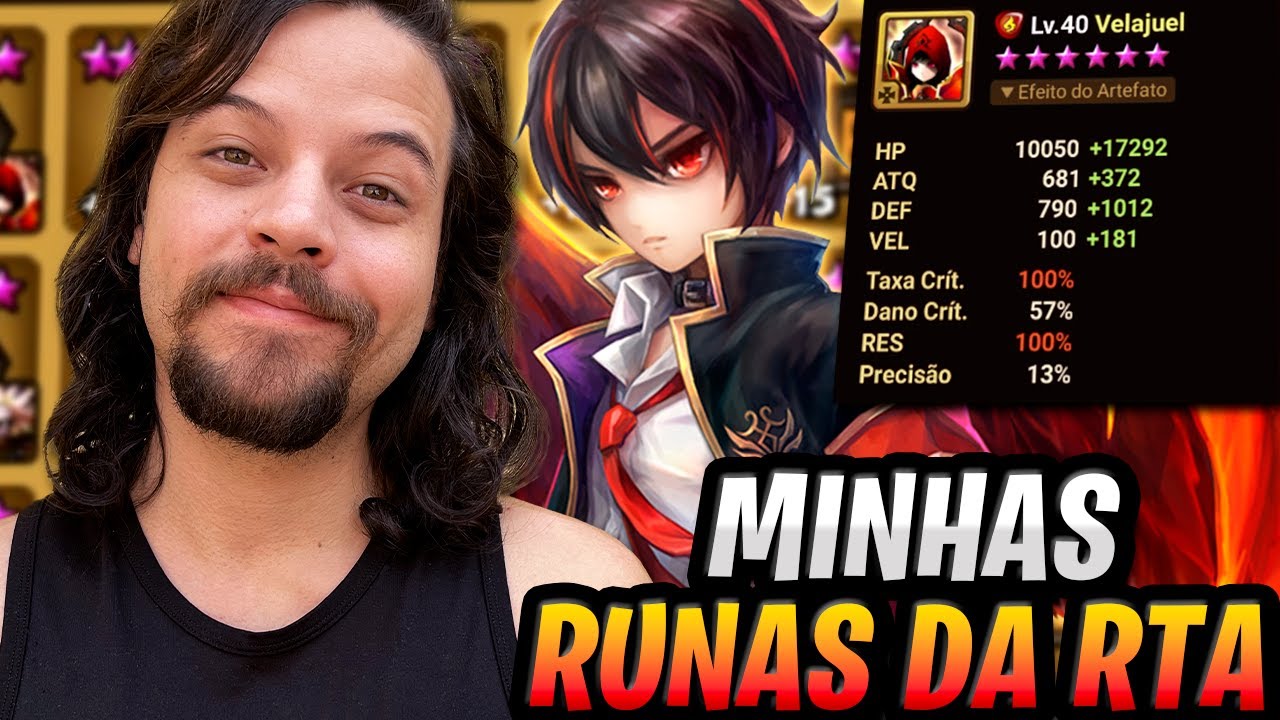 MINHAS RUNAS E MOBS USADOS NA RTA (temp. 30)