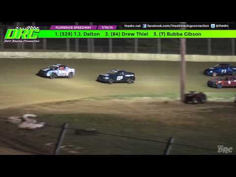 Florence Speedway | 7.19.14 | Hornet Feature | Guest Commentator: Joe Warning