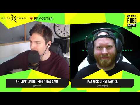 ESL PUBG Masters 2021 Europe | Spring Stage 1 | cast by: Philiimon & InviSan