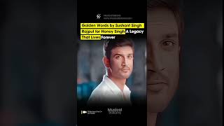 Download lagu Sushant Singh Rajput for Honey Singh Miss SSR Birthday #HoneySingh #sushantsinghrajput mp3