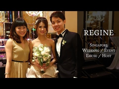 Singapore Bilingual (Mandarin/English) Wedding Emcee / Event Host - at St Regis