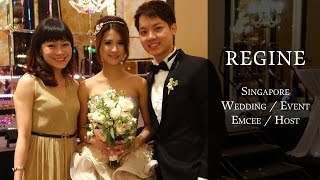 Singapore Bilingual (Mandarin/English) Wedding Emcee / Event Host - at St Regis