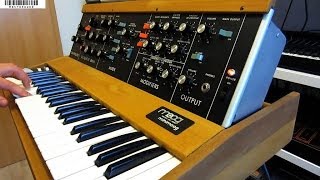 Moog Minimoog Model D sound design tutorial Gary Numan