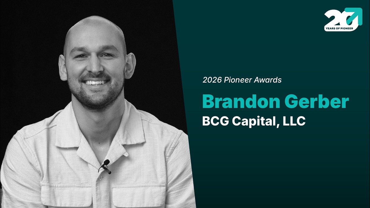 Brandon Gerber | BCG Capital | 2026 Brand Champion Pioneer Finalist