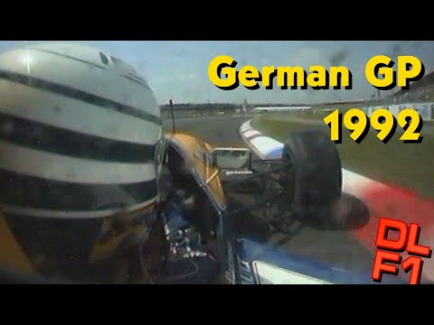 F1 German GP 1992 🇩🇪 Highlights (BBC) & Post-race Interviews