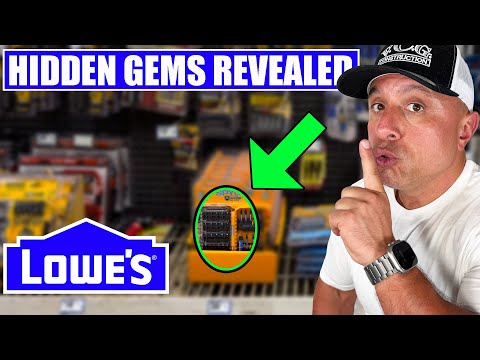 Lowe's Hidden Gem Tool Accessories You're Missing Out On!