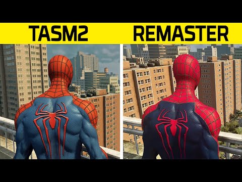 The Amazing Spider-Man 2 VS TASM2 REMASTER | Gameplay Comparison