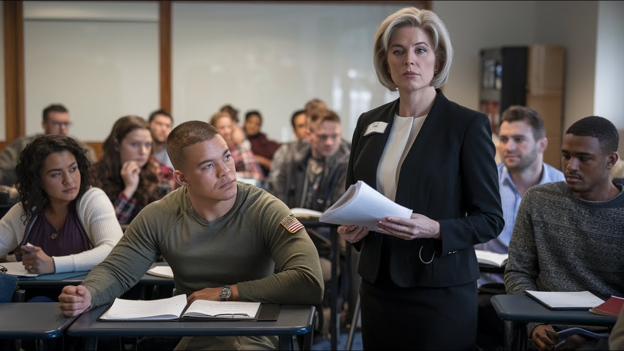 Rude Teacher Mocks Veteran Student—What He Does Next Shuts Her Down for Good!