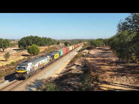 Comboio de Contentores n.º 51383/2 - Lousal