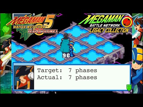 Mega Man Battle Network 5 Team Colonel Legacy Collection Liberation Mission 1 First Playthrough
